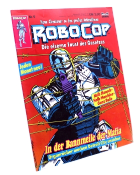 RoboCop - die eiserne Faust des Gesetzes Comic Magazin Nr. 9: In der Bannmeile der Mafia von Bastei